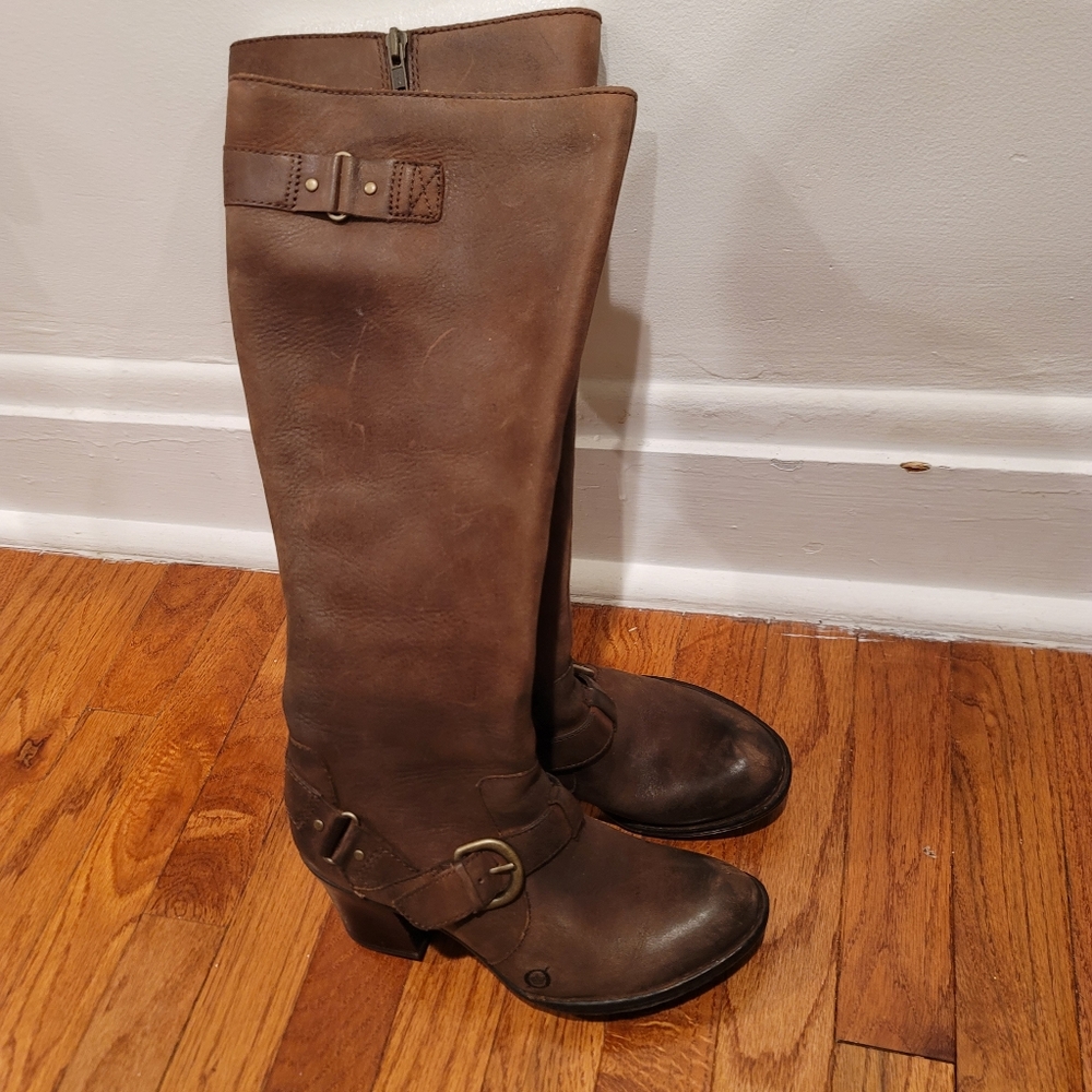 Born Knee High Heel Boot